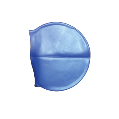 Blue SILICONE SWIM CAP